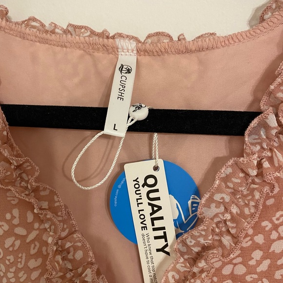 Cupshe long floral summer gown - Picture 3 of 4